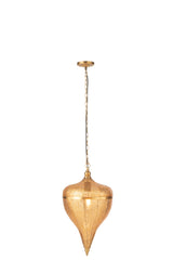 J-LINE HANGLAMP DROP METAAL GOUD LARGE - Tuincentrum Lopik