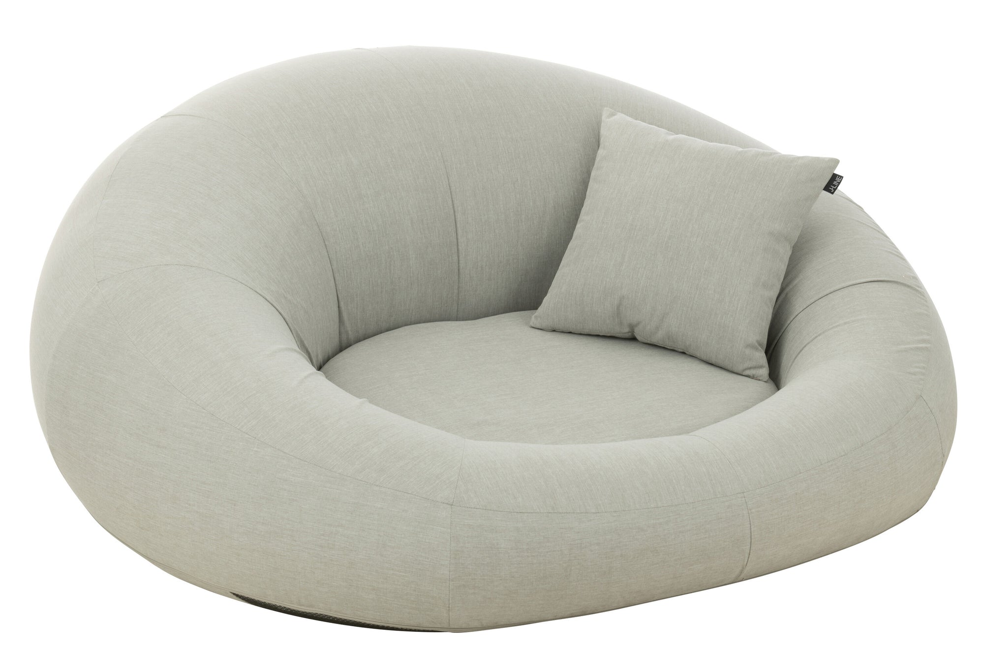 J-LINE MATRAS DONUT – POLYPROPYLEEN GRIJS - Tuincentrum Lopik