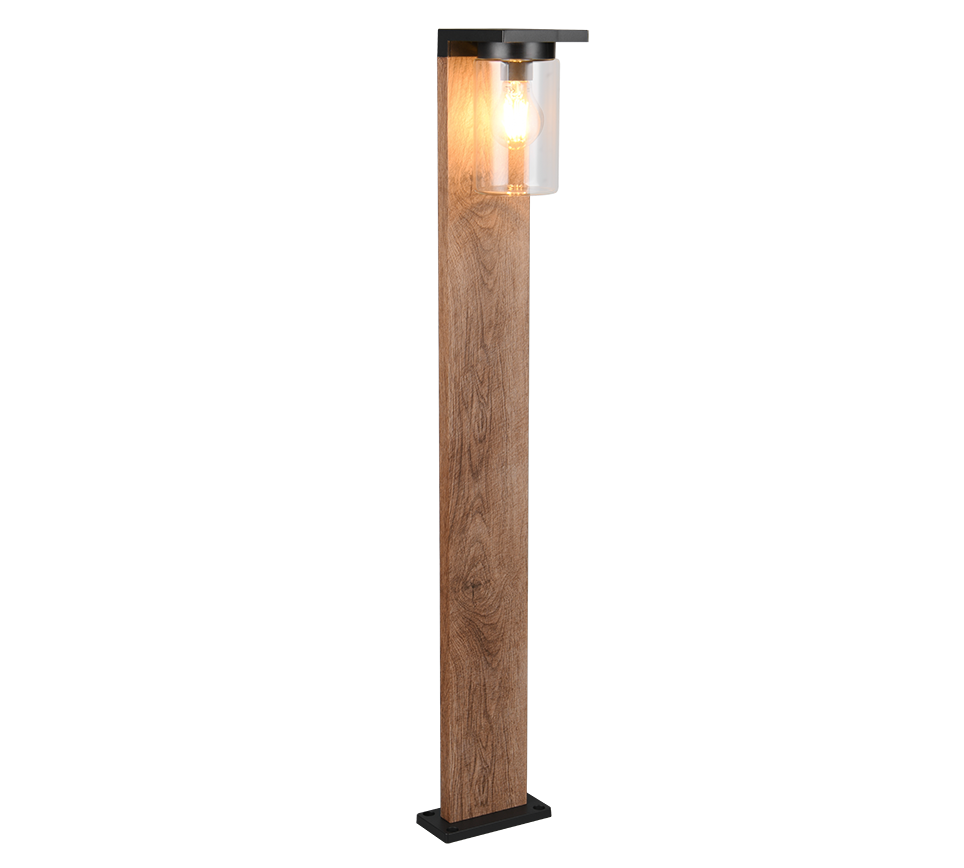 TRIO PADLAMP ARDILA ALUMINIUM/GLAS HOUTLOOK 100 CM