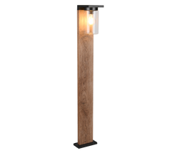 TRIO PADLAMP ARDILA ALUMINIUM/GLAS HOUTLOOK 100 CM