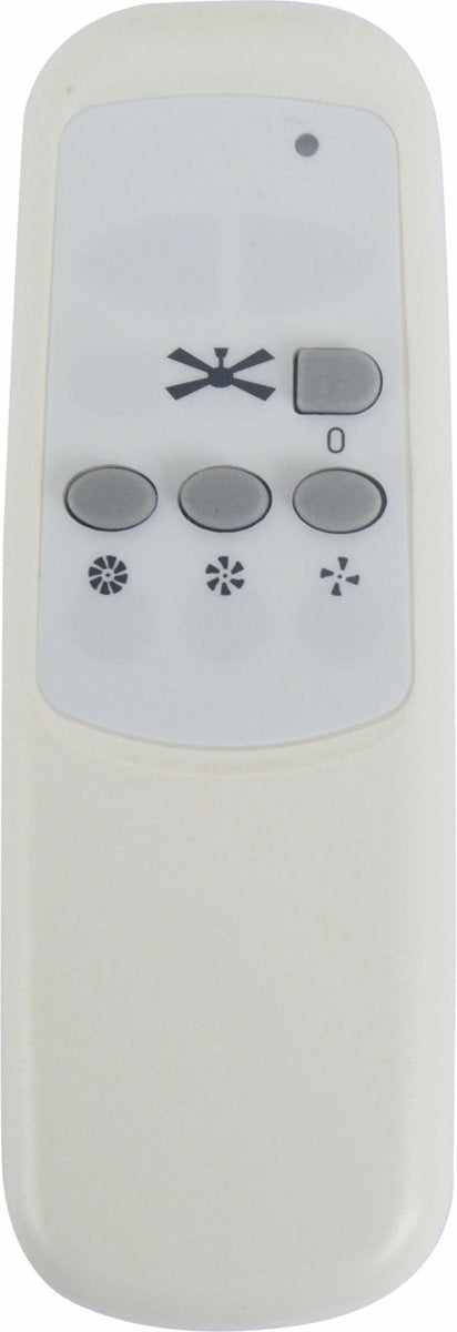  DCF42BR PLAFONDVENTILATOR MET AFSTANDSBEDIENING 102 CM RVS / ZILVER / ZWART 50 WATT