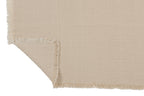J-LINE PLAID FRINGES COTTON MUSLIN LIGHT BEIGE - Tuincentrum Lopik