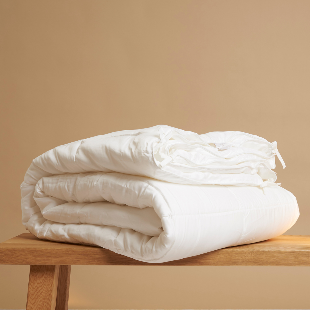 Coco & Cici - Tencel Dekbed 4 Seizoenen 240 x 220 cm - 2 Persoons Beddengoed - Hypoallergeen & Warmte Regulerend - 100% Tencel Lyocell - Wit - Tuincentrum Lopik