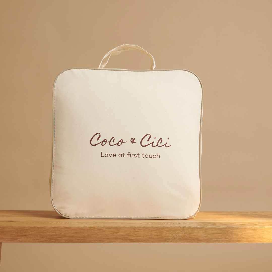 COCO & CICI TENCEL ZOMERDEKBED WIT 240 X 220 CM