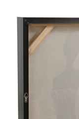 J-LINE WANDDECORATIE 3 AFRIKAANSE VROUWEN CANVAS/VERF/TOUW MIX - 120 X 120 CM - Tuincentrum Lopik