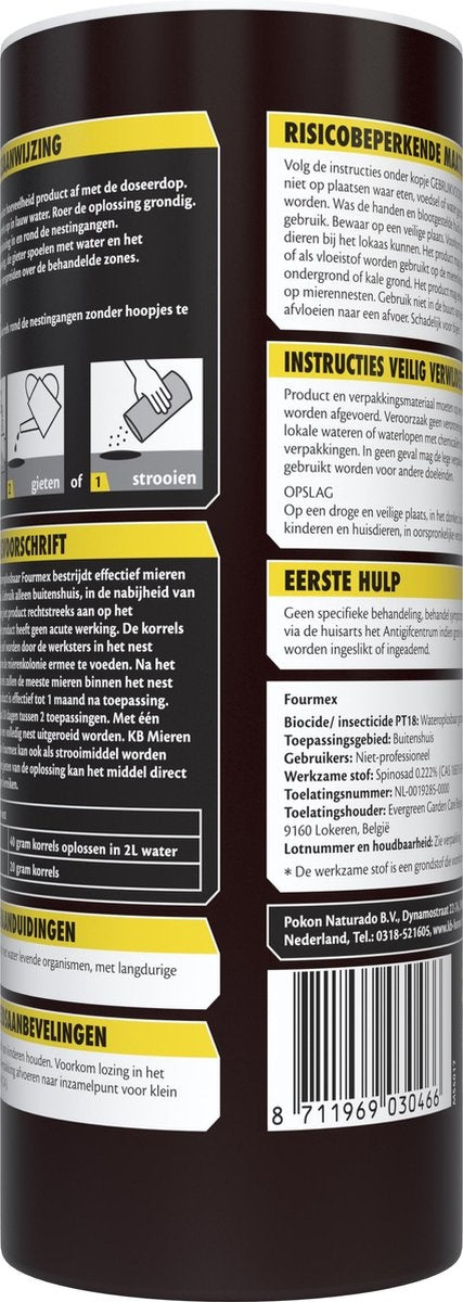  MIEREN POEDER 400 GRAM WATEROPLOSBAAR