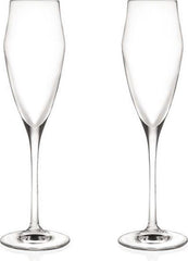 Bergner Masterpro Champagneglazen - Fluitglazen - 18.2Cl - Kristalglas - 2 Stuks