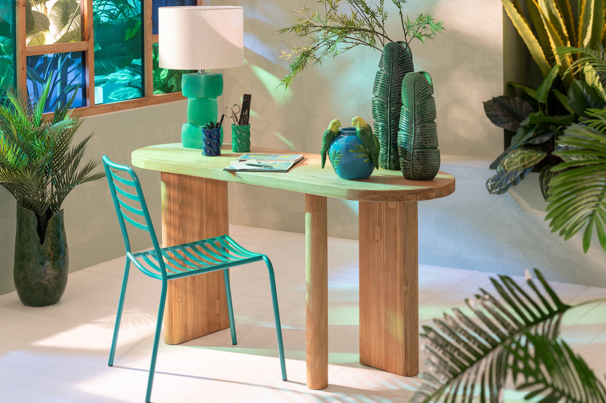 Tafel Teakhout Natuurlijk - Tuincentrum Lopik