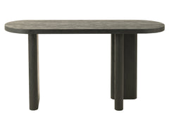 Tafel Teakhout Zwart - Tuincentrum Lopik