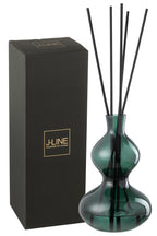 J-LINE GEUROLIE CEDAR BREEZE – GLAS DONKERGROEN LARGE - Tuincentrum Lopik
