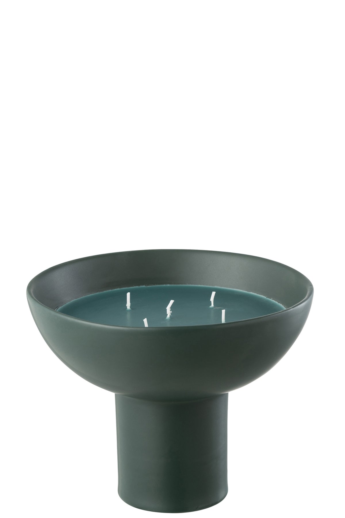 Scented Candle Ceramic Cup Dark Green-12H - Tuincentrum Lopik