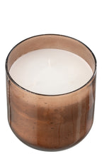 Scented Candle Li-Ly Land Wax Brown Medium-75H - Tuincentrum Lopik