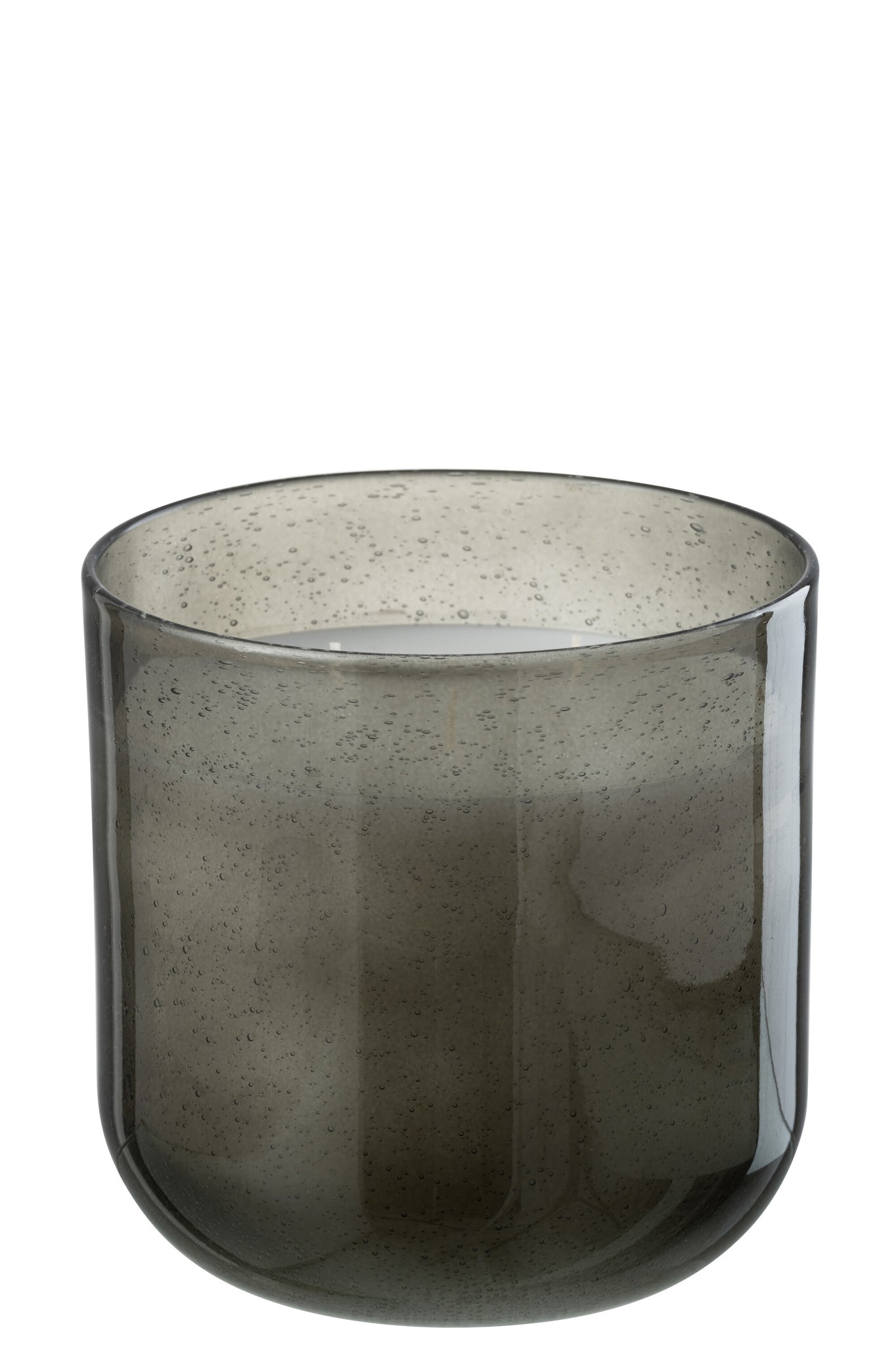 J-LINE SCENTED CANDLE OLIVE & FRANKINCENSE WAX GREEN MEDIUM - 75 HOURS - Tuincentrum Lopik