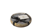 J-LINE GEURKAARS LIVIA GLAS GOUD/ZWART MEDIUM - 20 HOURS - Tuincentrum Lopik