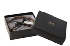 Scented Candle M-Chic Glass Gold/Black Large-40H - Tuincentrum Lopik