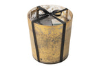 J-LINE GEURKAARS DELUXE GLASS GOLD/BLACK LARGE - 140H - Tuincentrum Lopik