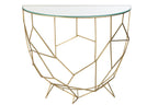 J-LINE CONSOLE MOZA METAAL/GLAS GOUD - Tuincentrum Lopik