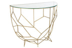J-LINE CONSOLE MOZA METAAL/GLAS GOUD - Tuincentrum Lopik