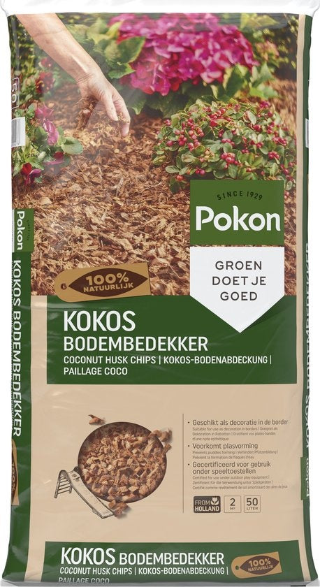 KOKOS BODEMBEDEKKER 50 LITER