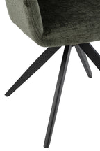 Stoel Louna ijzer/acryl groen - Tuincentrum Lopik