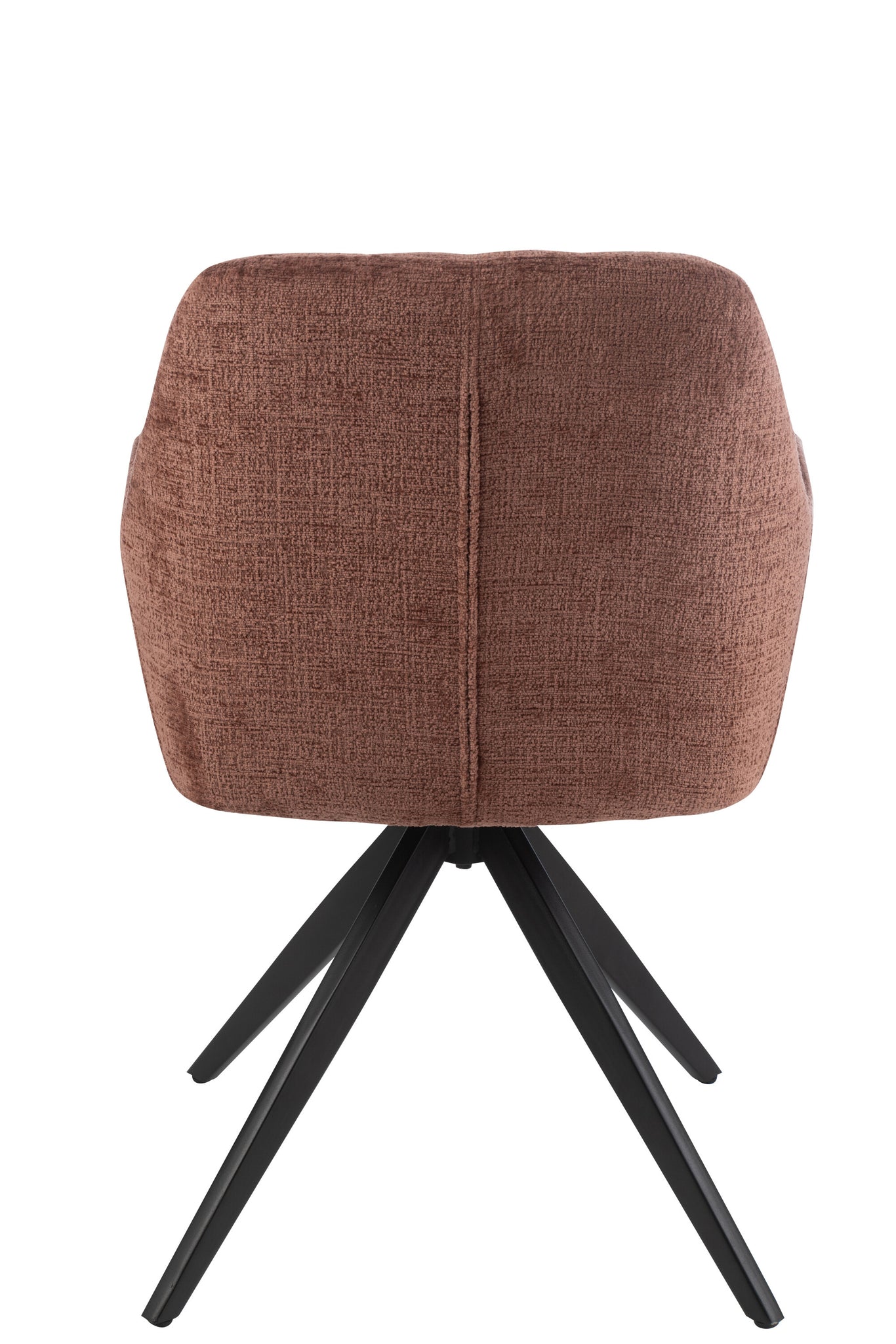 Stoel Louna ijzer/acryl bruin - Tuincentrum Lopik