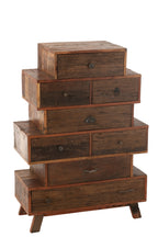 Shelf Vinto Recycled Wood Natural - Tuincentrum Lopik