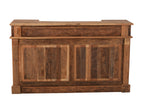 J-LINE BAR 2 LADES GERECYCLED HOUT NATUREL L180XB55XH106CM - Tuincentrum Lopik