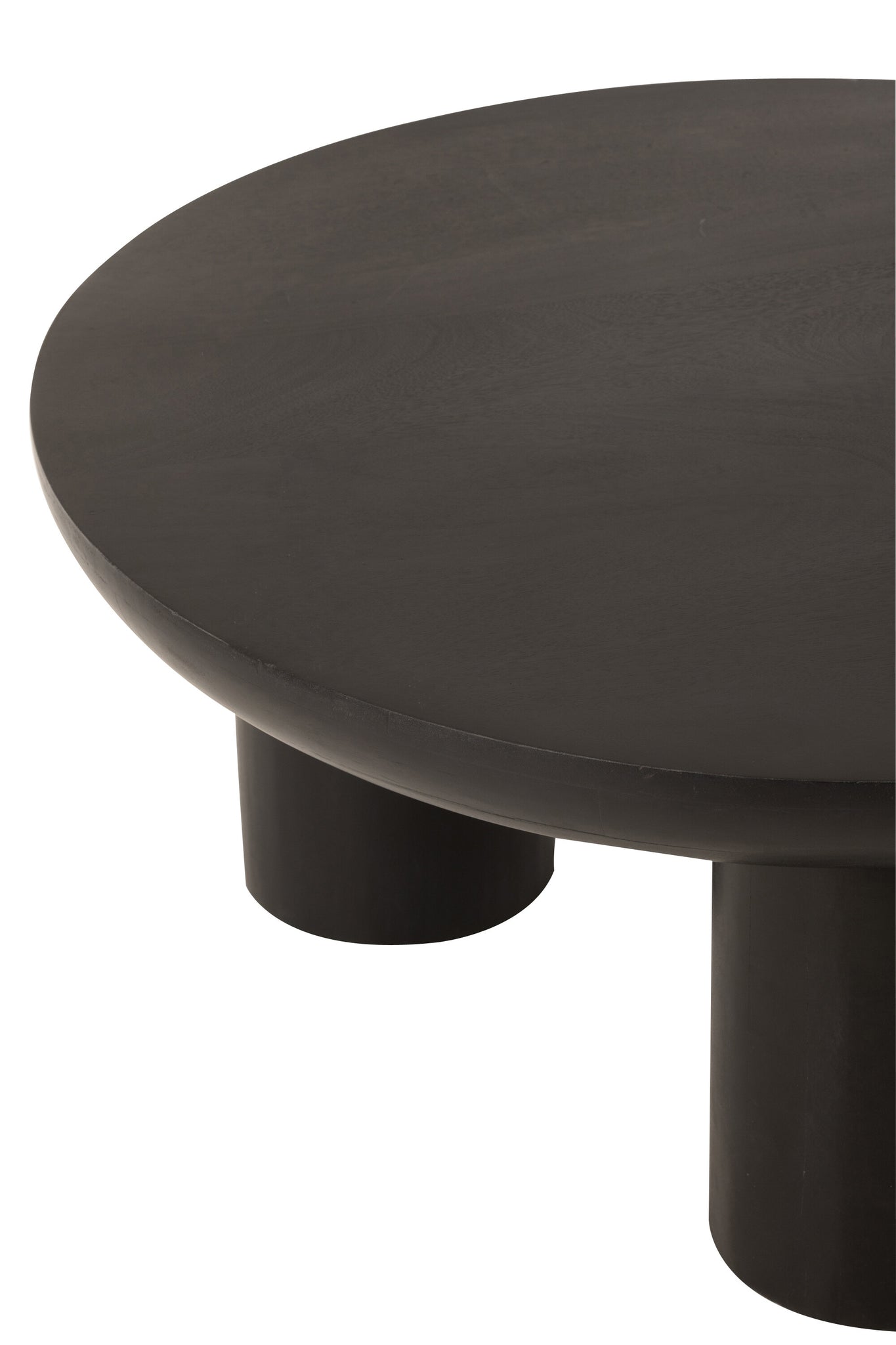 Salontafel Trio Mangohout Zwart - Tuincentrum Lopik
