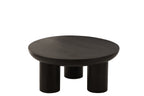 Salontafel Trio Mangohout Zwart - Tuincentrum Lopik