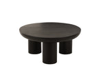 Salontafel Trio Mangohout Zwart - Tuincentrum Lopik