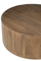 J-LINE TAFEL TOGE MANGOHOUT BRUIN SET VAN 2 - 75 X 75 CM - Tuincentrum Lopik