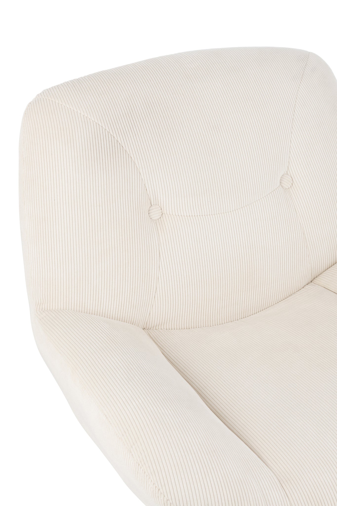 J-LINE LOUNGEFAUTEUIL CHILL METAAL/MULTIPLEX CRÈME/ZILVER - Tuincentrum Lopik