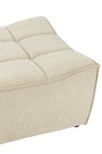 J-LINE OTTOMAN GRID, POPULIERENHOUT/SCHUIM, BEIGE - Tuincentrum Lopik