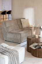 J-LINE OTTOMAN GRID, POPULIERENHOUT/SCHUIM, BEIGE - Tuincentrum Lopik