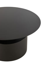 Salontafel Rond Metaal Zwart - Tuincentrum Lopik