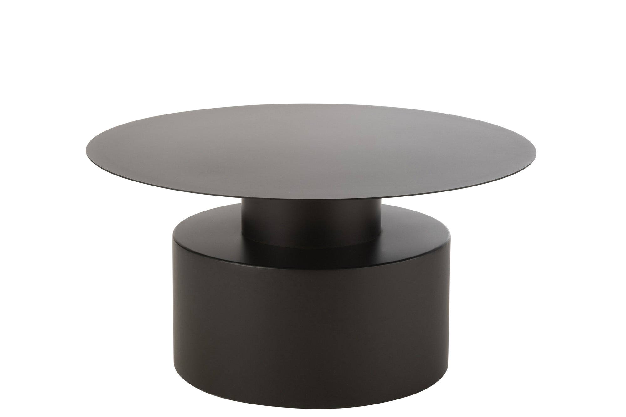 Salontafel Rond Metaal Zwart - Tuincentrum Lopik