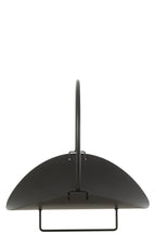 J-LINE HOUTMAND METAAL ZWART - 48 X 43 X H47 CM