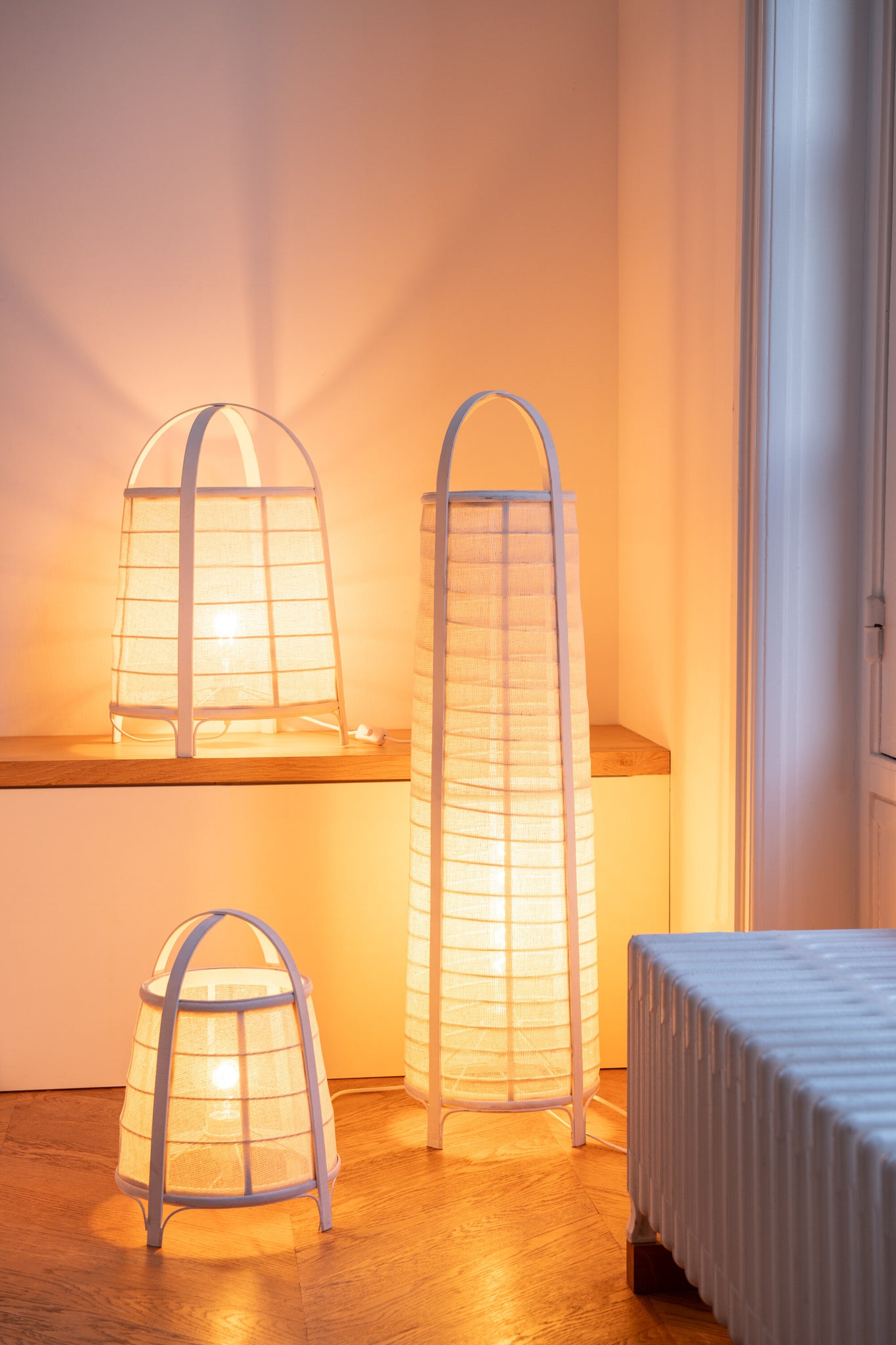 J-LINE LAMP RYA KATOEN/BAMBOE ZWART GROOT - Tuincentrum Lopik