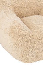 J-LINE BANK SHEARL POLYESTER CRÈME KLEIN - Tuincentrum Lopik
