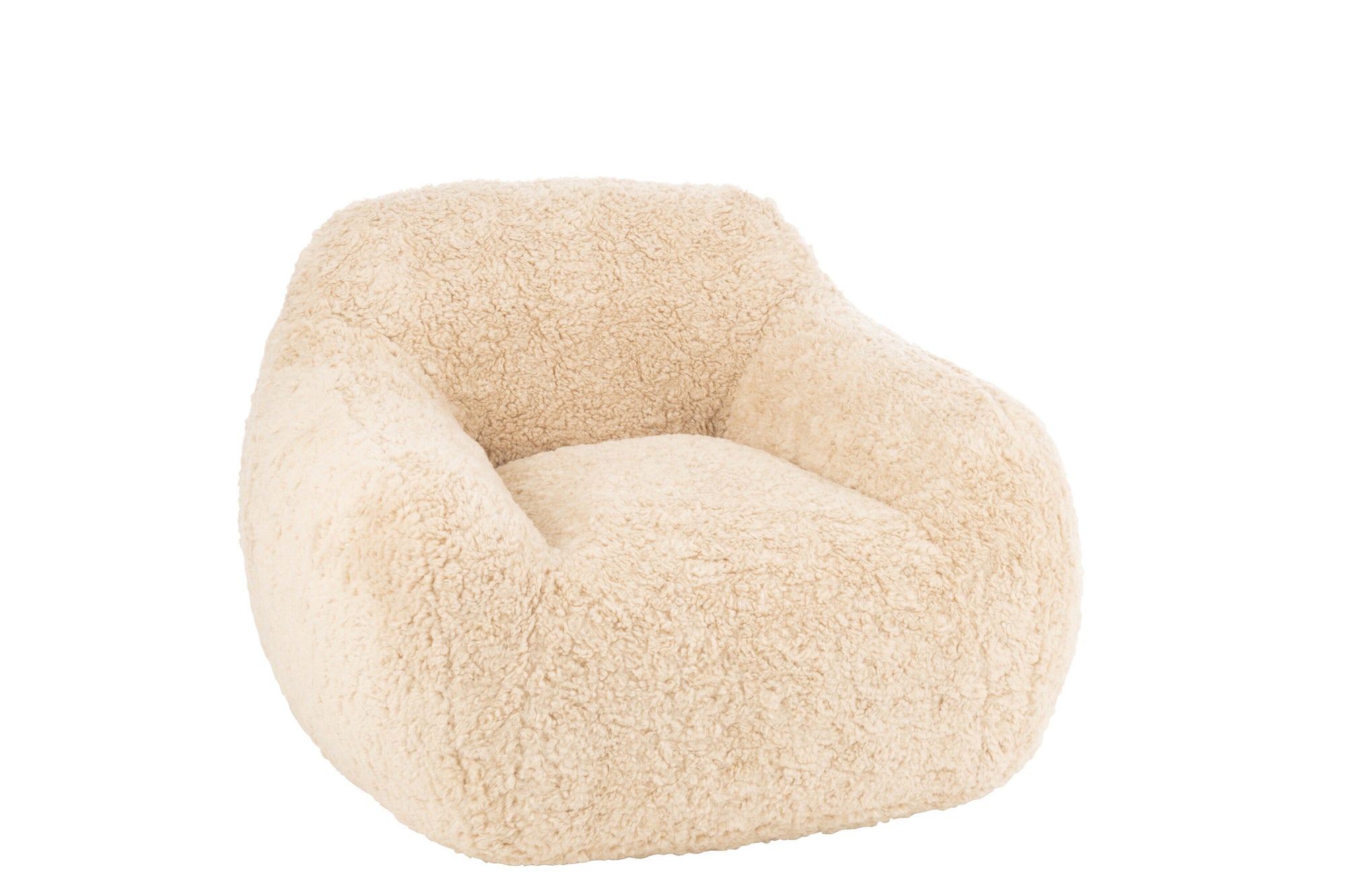 J-LINE BANK SHEARL POLYESTER CRÈME KLEIN - Tuincentrum Lopik