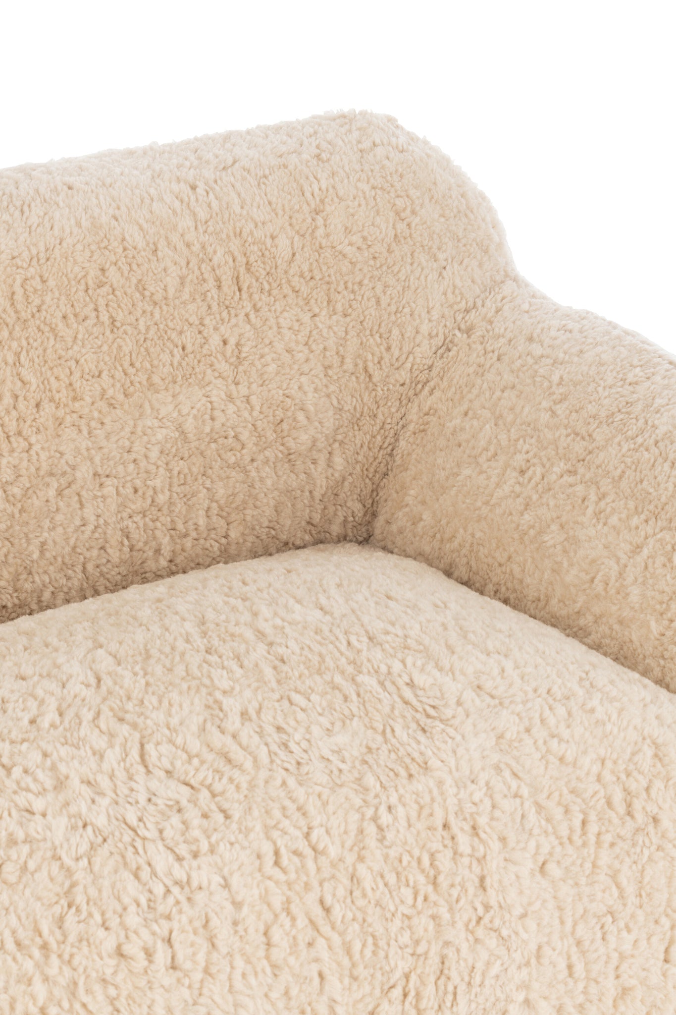 J-LINE BANK SHEARL POLYESTER CRÈME GROOT - Tuincentrum Lopik