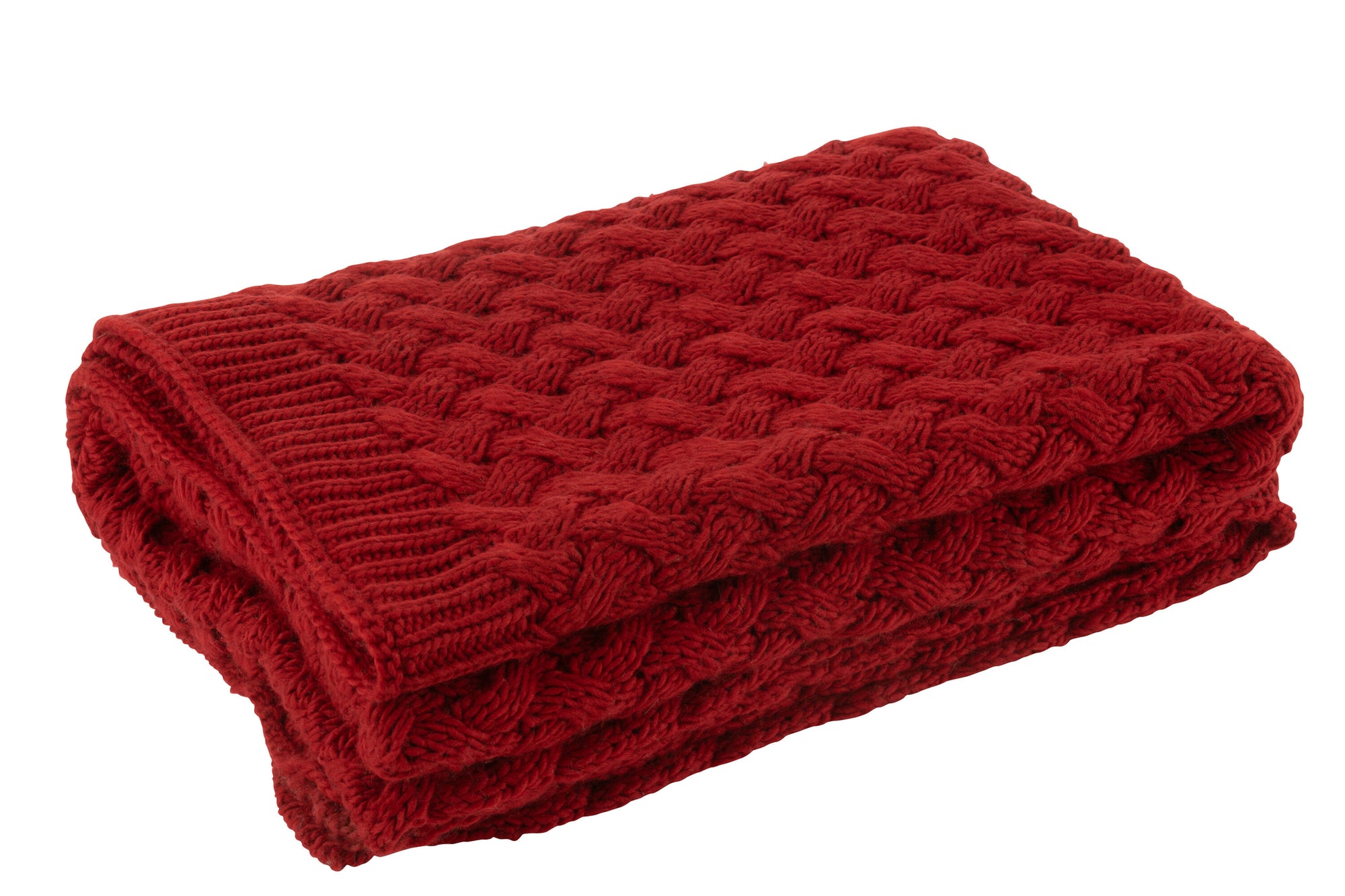 J-LINE GERUITE GEBREIDE ACRYL ROOD - Tuincentrum Lopik