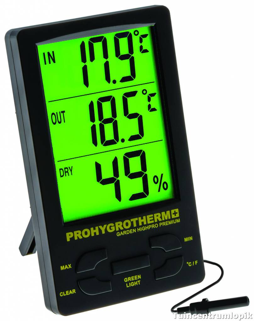 THERMO/HYDRO METER PRO