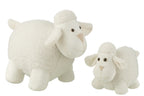 Door Stop Sheep Polyester White Large - Tuincentrum Lopik