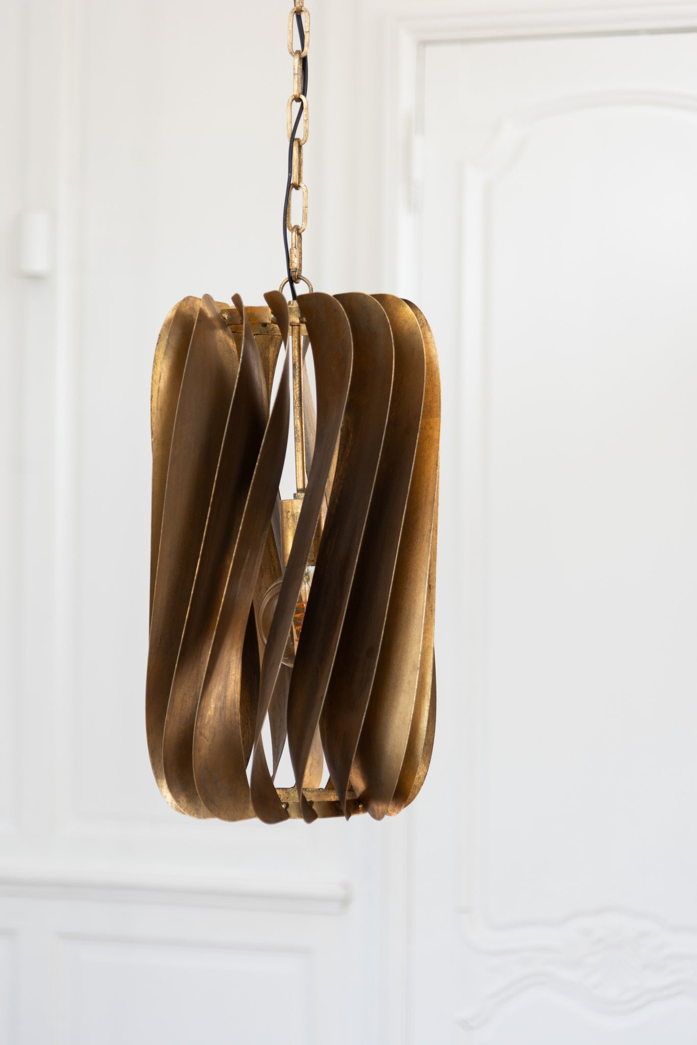 J-LINE PLAFONDLAMP TINA IJZER ZWART/GOUD - Tuincentrum Lopik