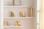J-LINE HURRICANE BOE GLAS TRANSPARANT/GOUD LARGE - Tuincentrum Lopik