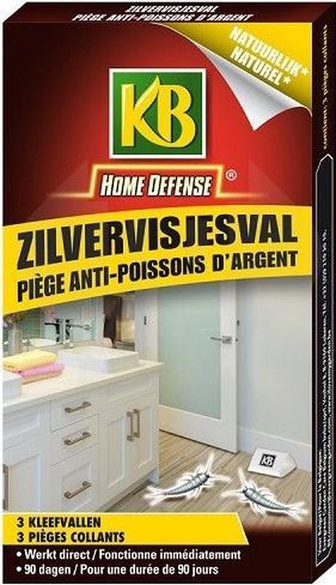 ZILVERVISJESVAL 3 STUKS