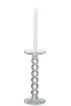 Candle Holder Drops Glass Transparent Large - Tuincentrum Lopik