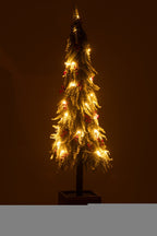 J-LINE KERSTBOOM + LED KUNSTMATIGE SNEEUW GROEN/ROOD EXTRA GROOT