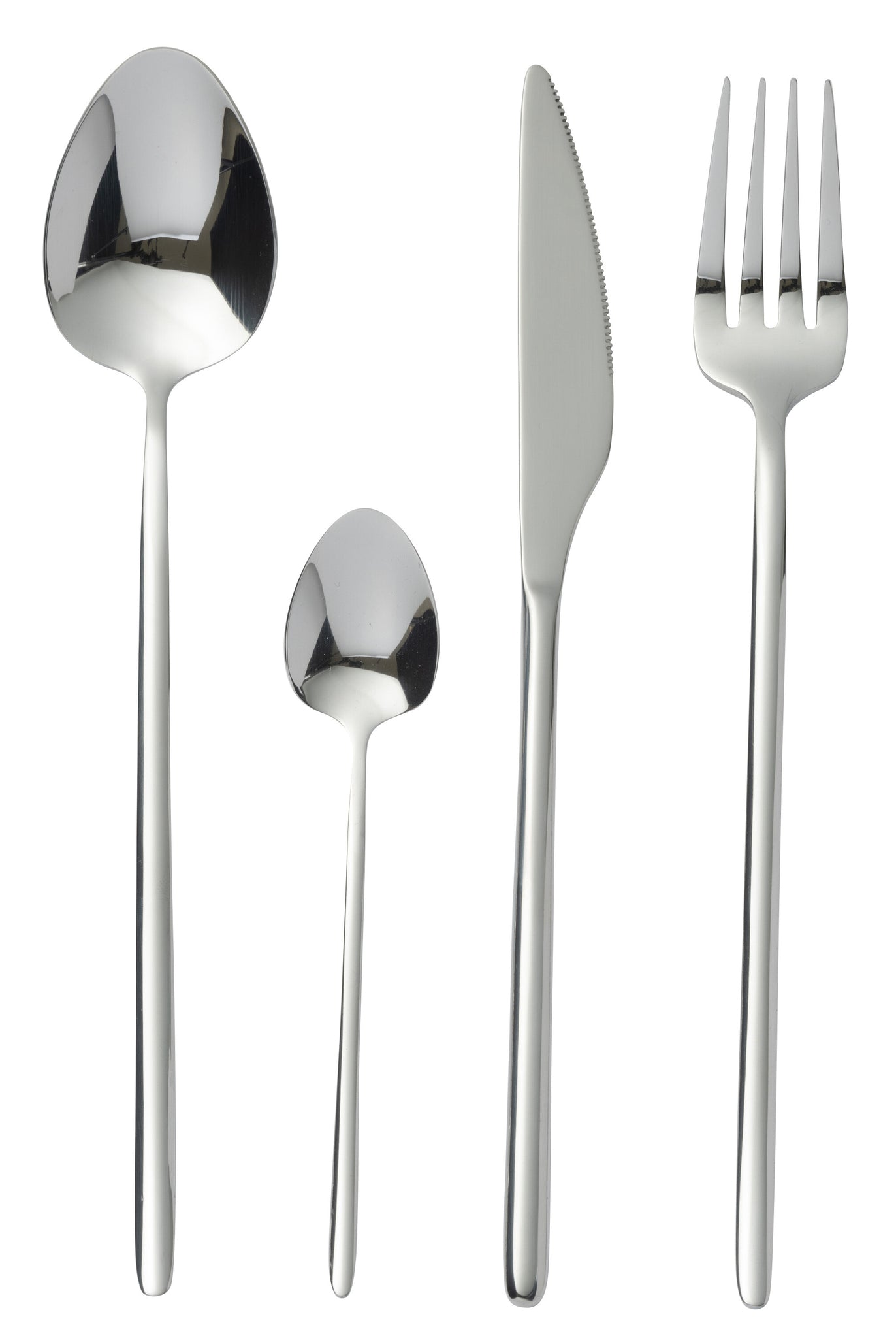 J-LINE BOX CUTLERY C 24-DELIG ROESTVRIJ STAAL GLANZEND ZILVER - Tuincentrum Lopik